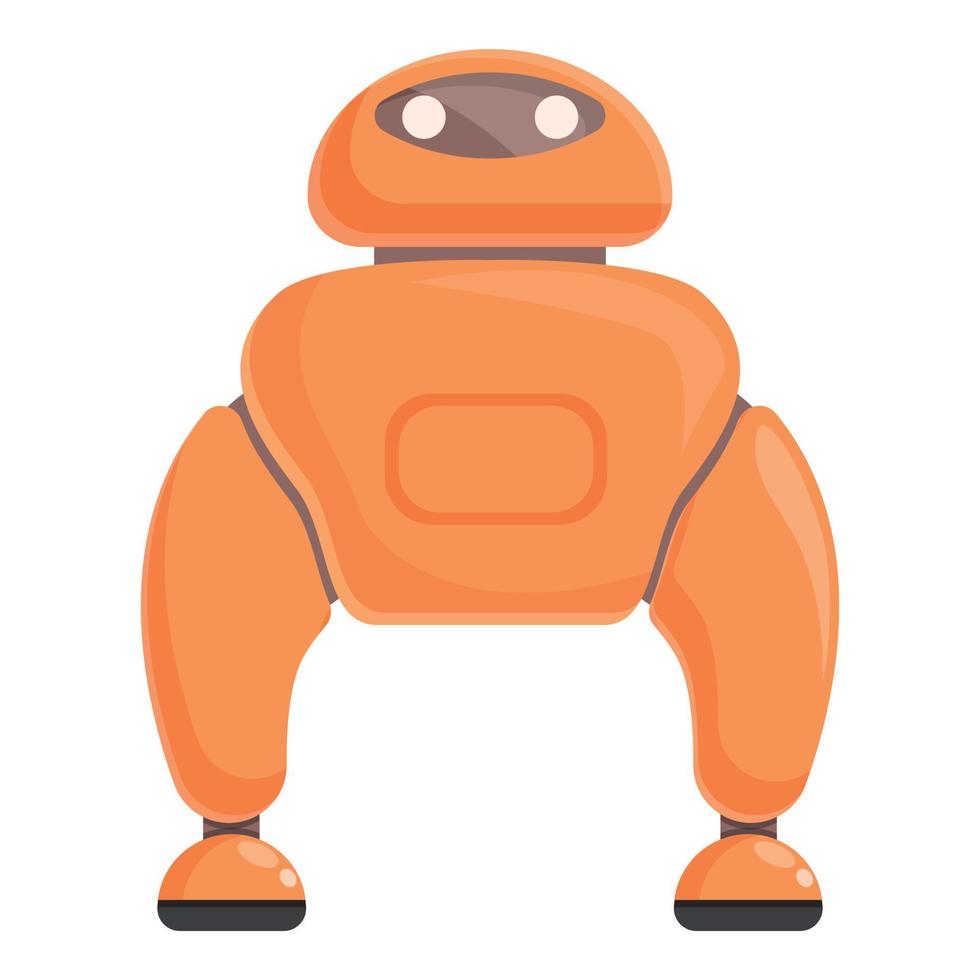 slim robot icoon tekenfilm vector. schattig speelgoed- vector