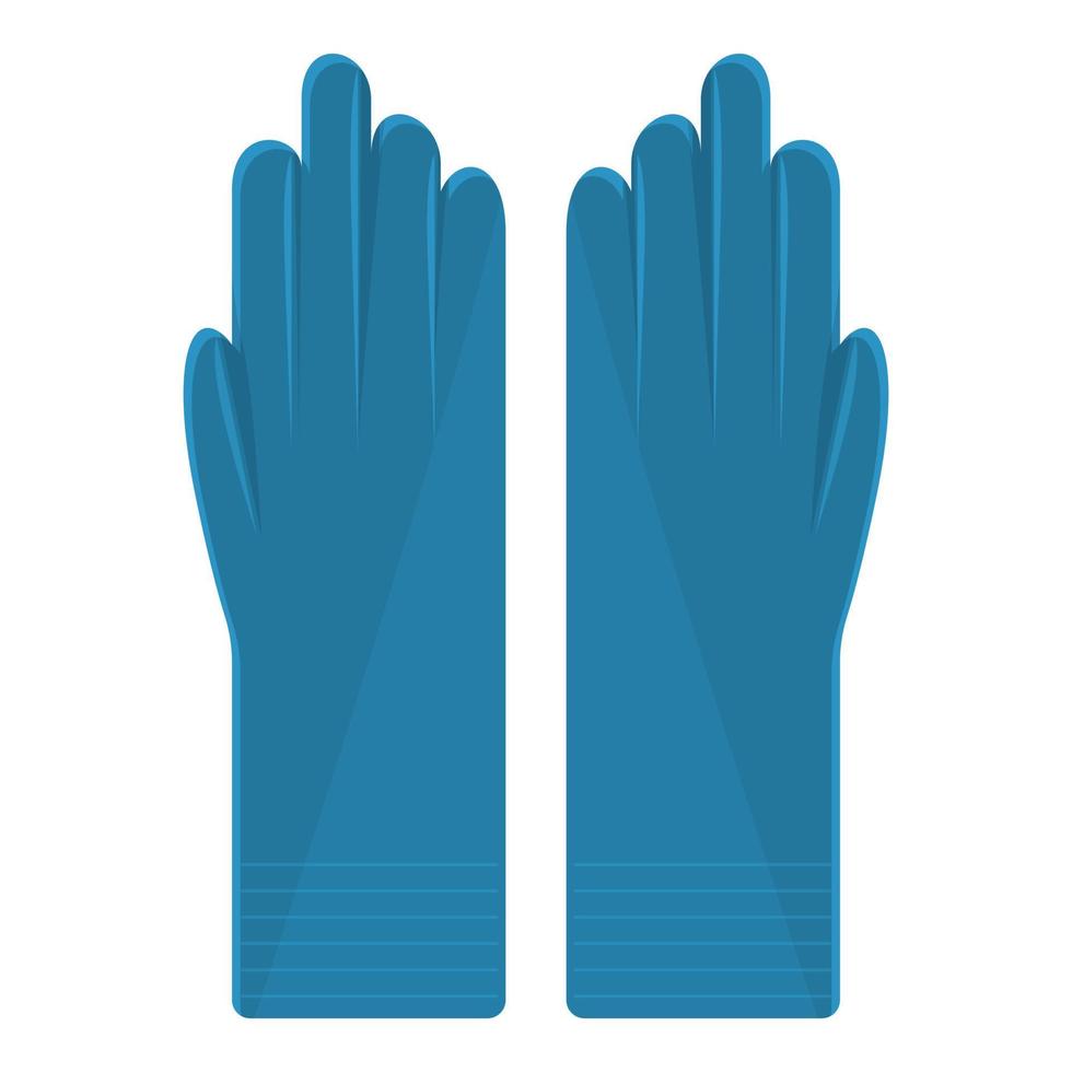 latex medisch handschoenen icoon, tekenfilm stijl vector