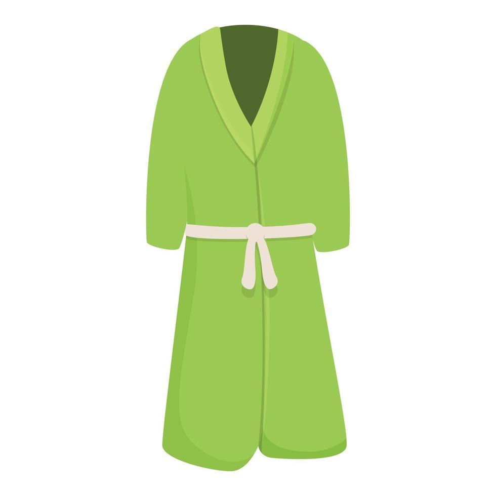 groen gewaad icoon tekenfilm vector. kleding stof kleding vector