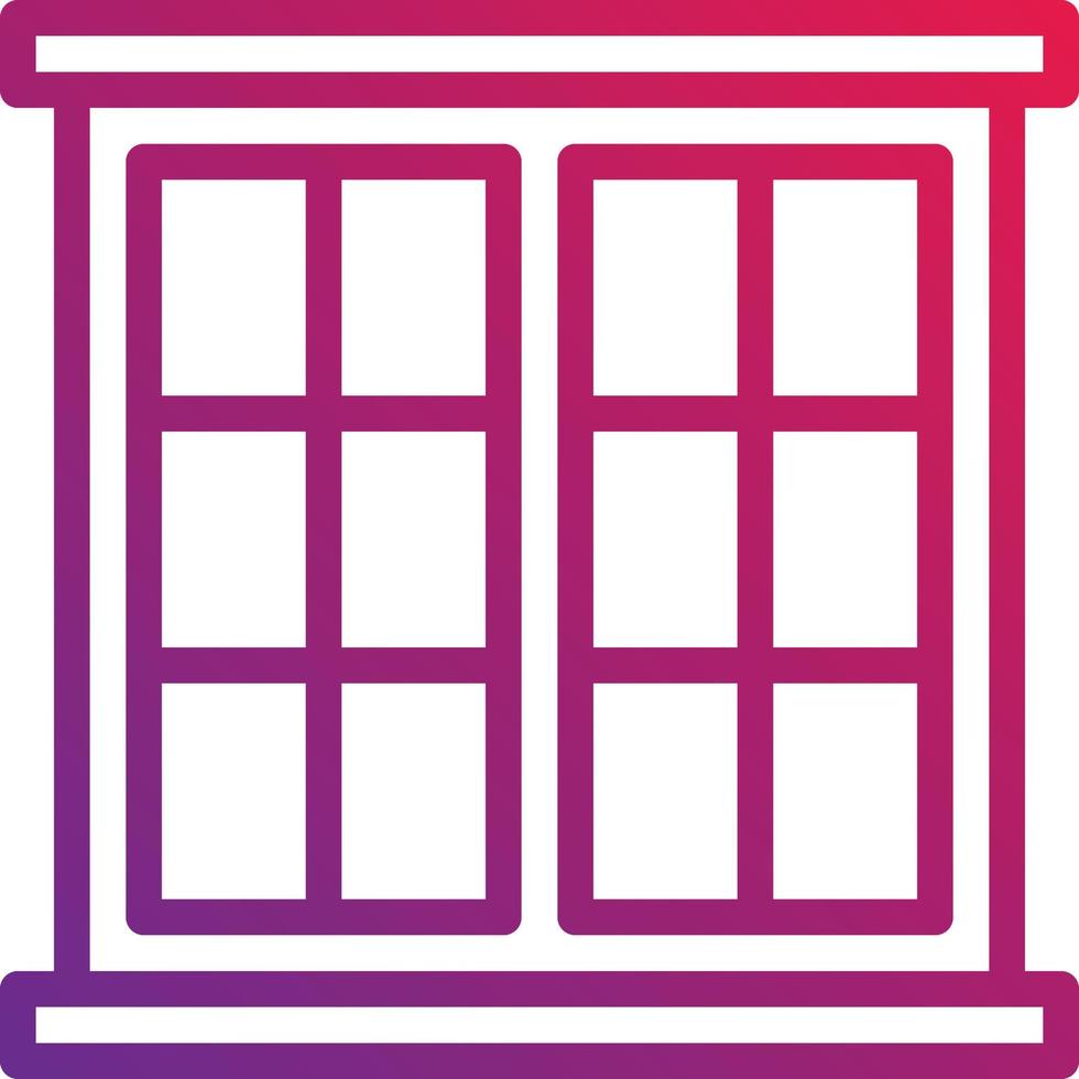 venster gereedschap bouwen bouw - helling icoon vector