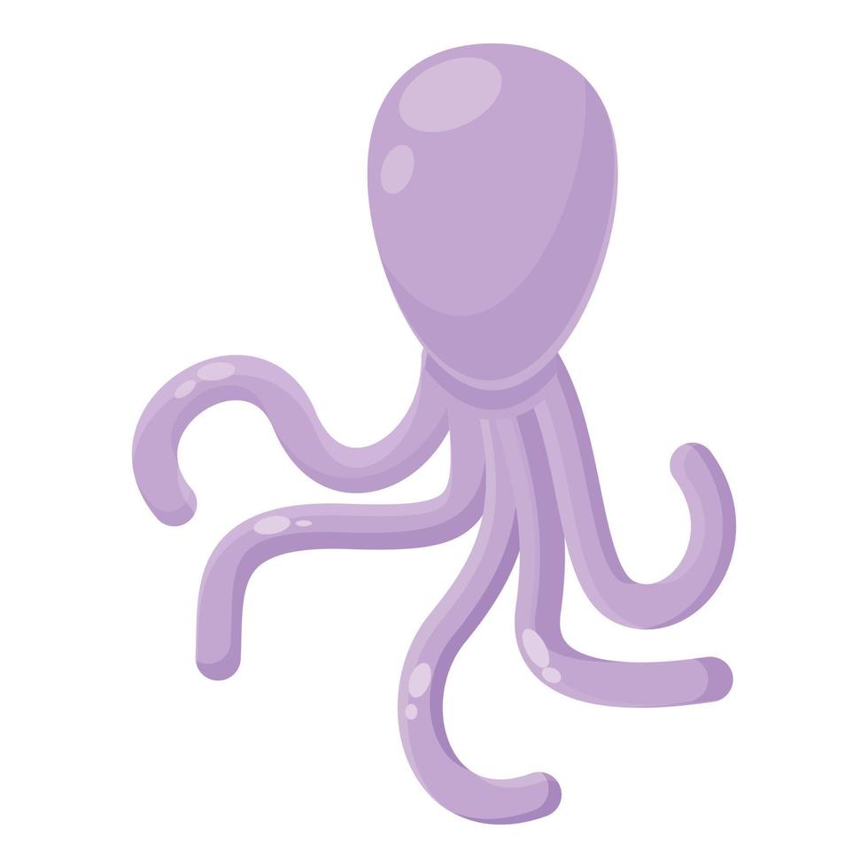 ballon Octopus icoon tekenfilm vector. lucht dier vector