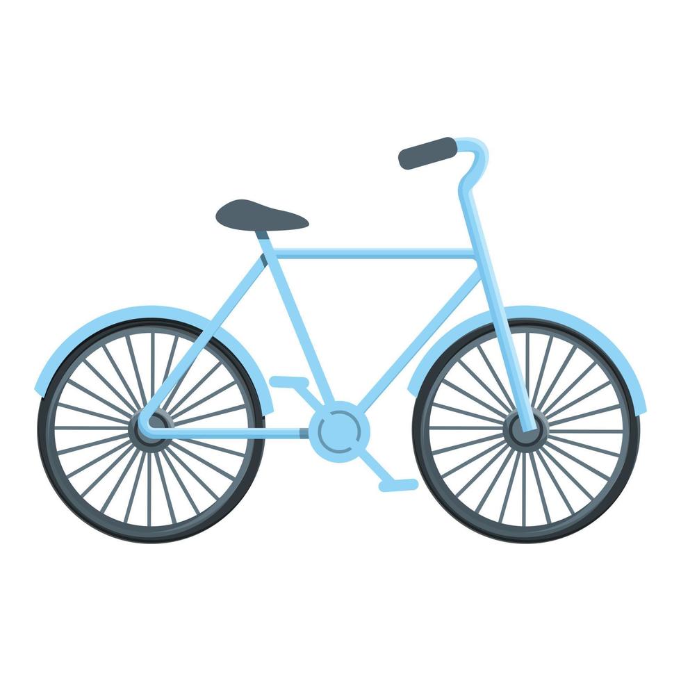 klassiek fiets icoon, tekenfilm stijl vector