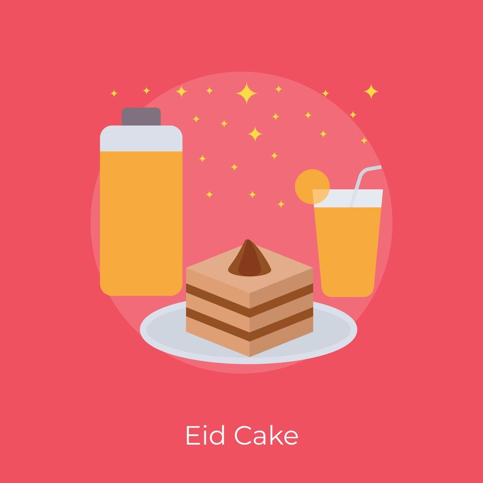 modieus eid taart vector