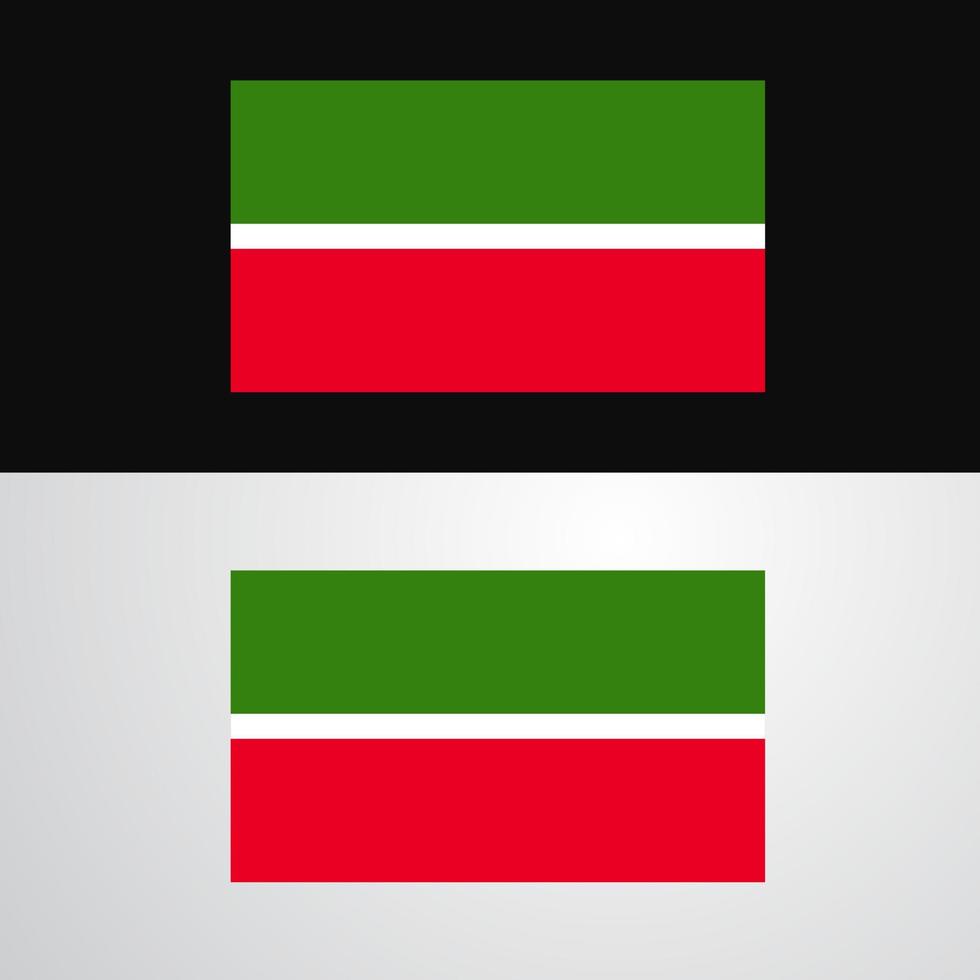 Tatarstan vlag banier ontwerp vector