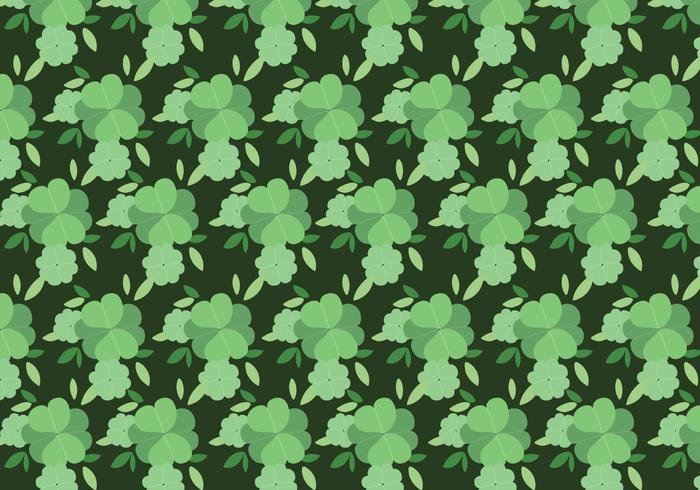 Clover Achtergrond van de Bladeren vector