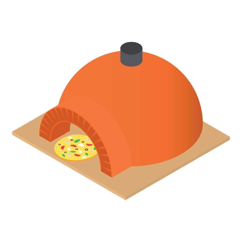 brood maker icoon, isometrische stijl vector