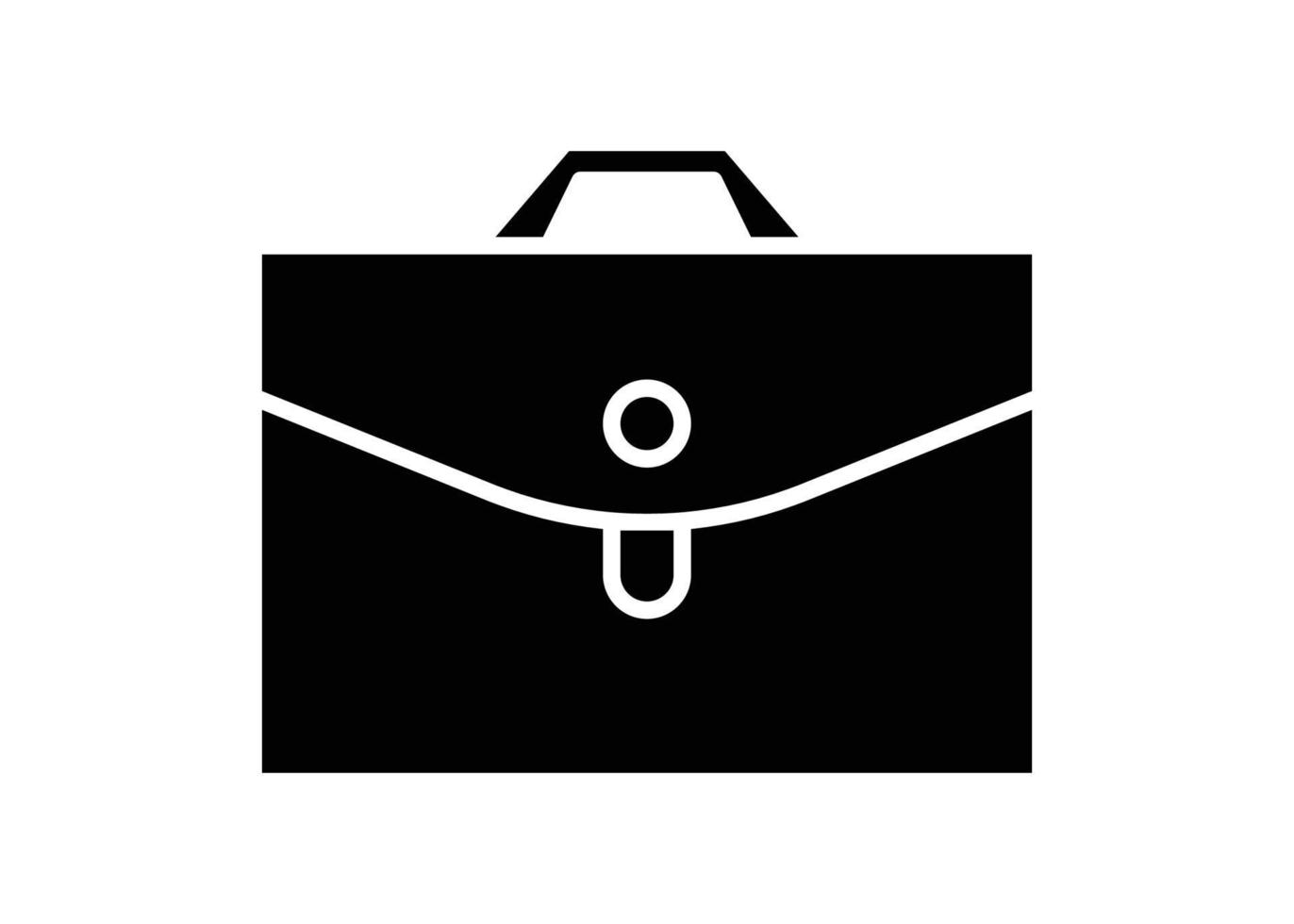aktentas icoon logo ontwerp sjabloon vector geïsoleerd illustratie