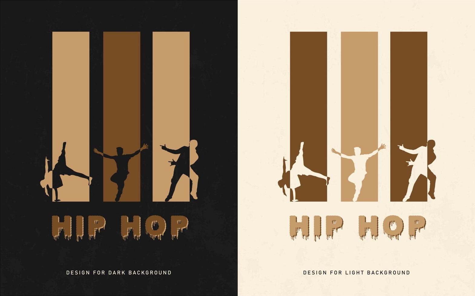 heup hop typografie illustraties t overhemd ontwerp sjabloon vector