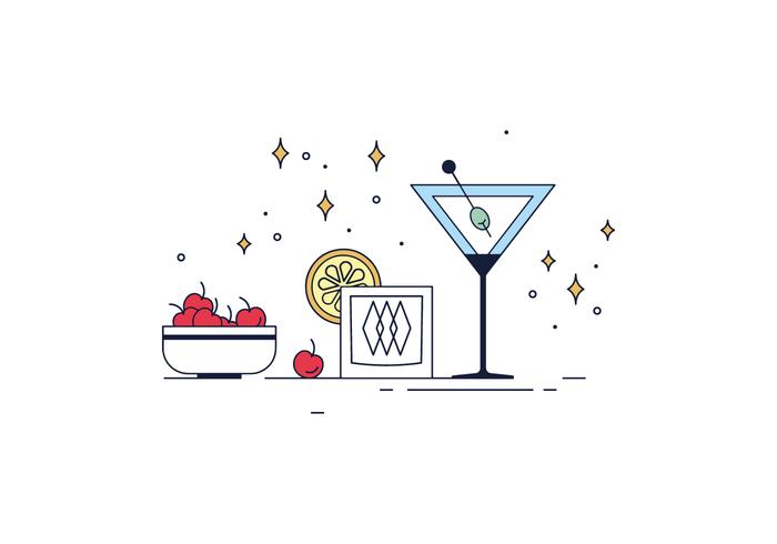 Gratis Cocktails Vector