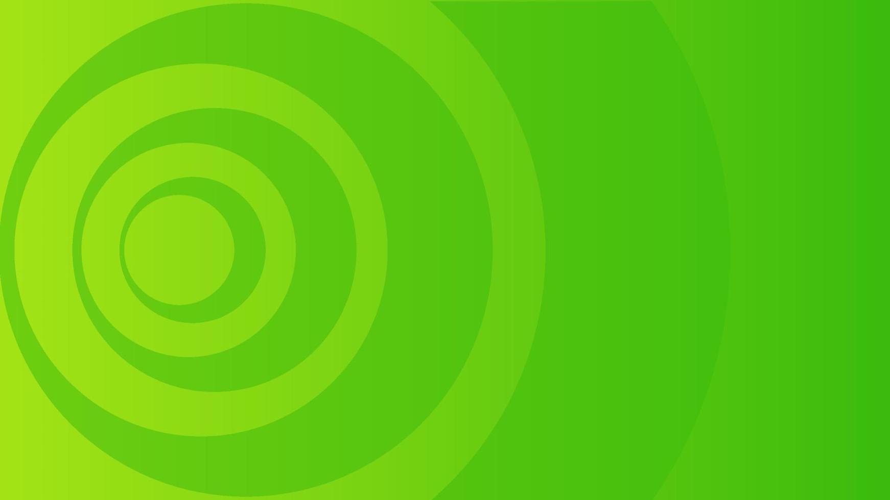 groen abstract achtergrond met cirkel vorm effect vector