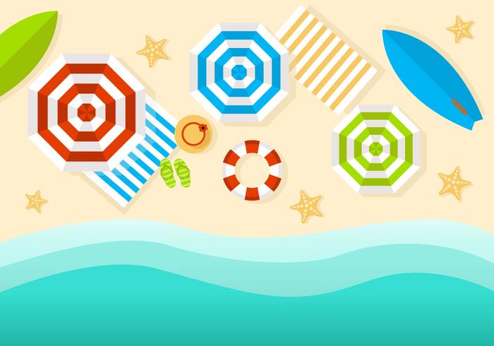 Gratis Beach Top Bekijk Vector