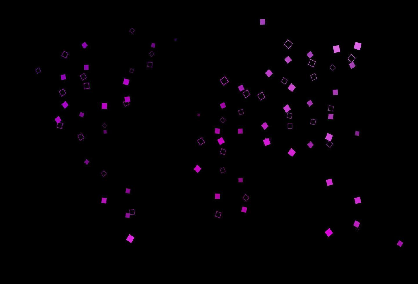 donkerpaarse vector achtergrond met rechthoeken.