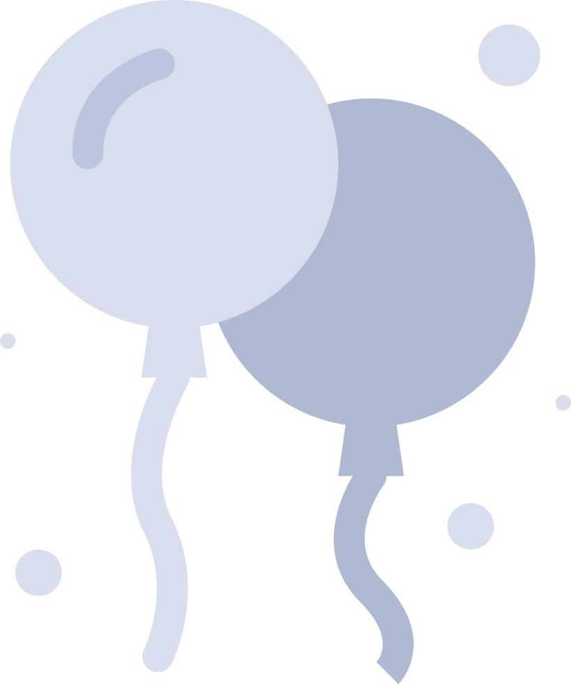 ballon vlieg Canada vlak kleur icoon vector icoon banier sjabloon