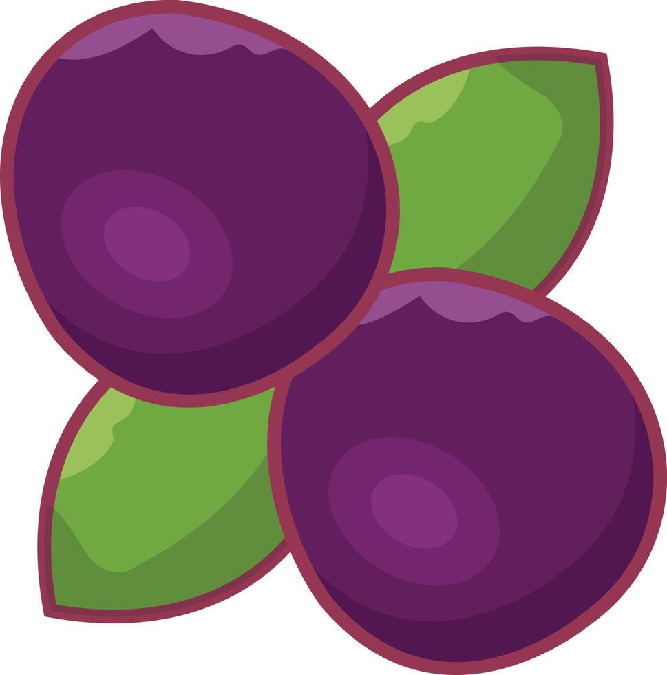 berry vectorillustratie op een background.premium kwaliteit symbolen.vector iconen voor concept en grafisch ontwerp. vector