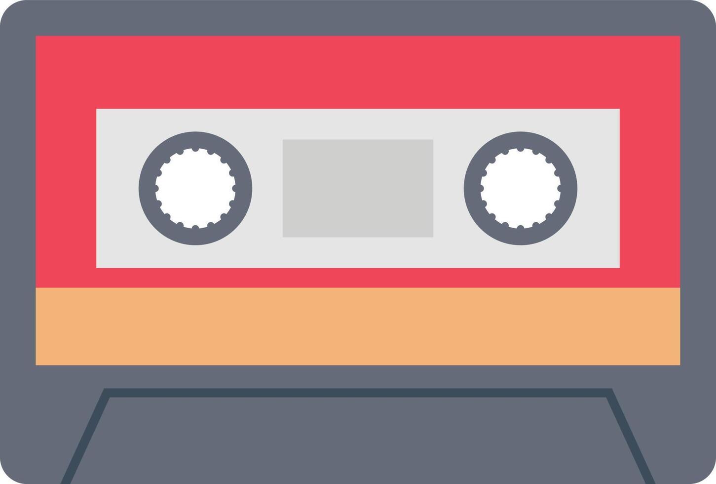 cassette vectorillustratie op een background.premium kwaliteit symbolen.vector pictogrammen voor concept en grafisch ontwerp. vector