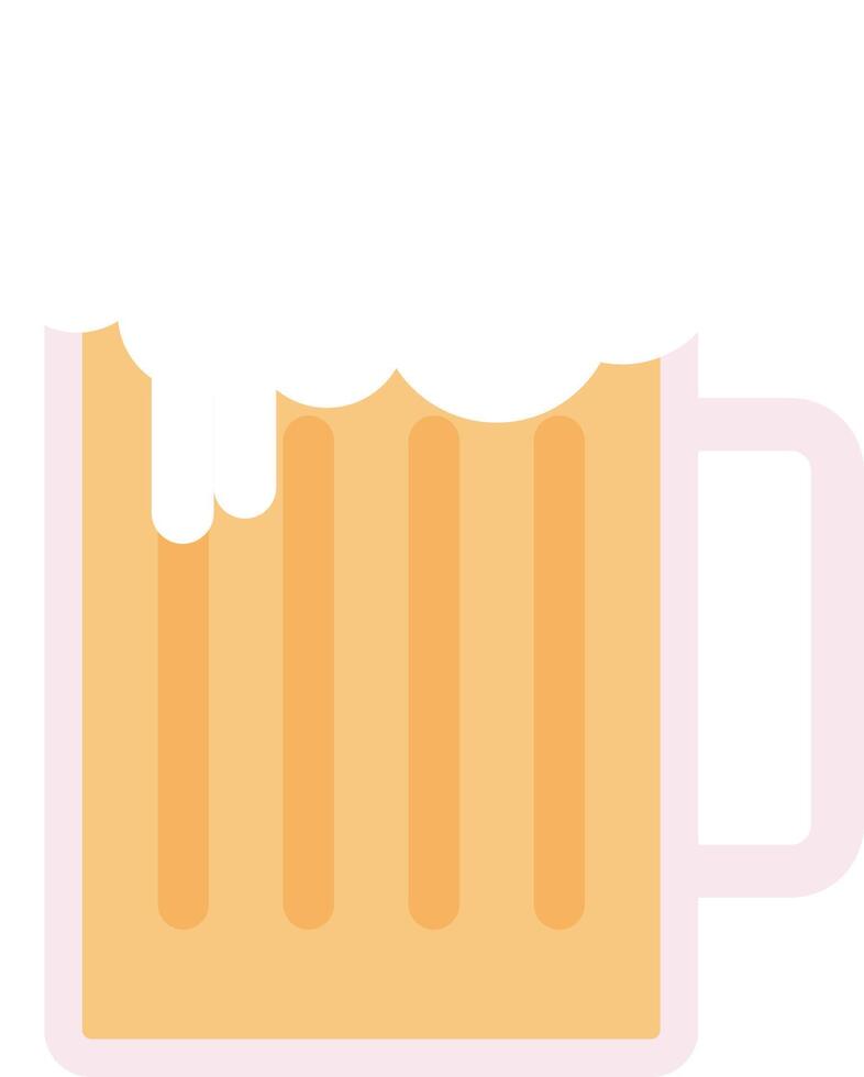 bier vectorillustratie op een background.premium kwaliteit symbolen.vector iconen voor concept en grafisch ontwerp. vector