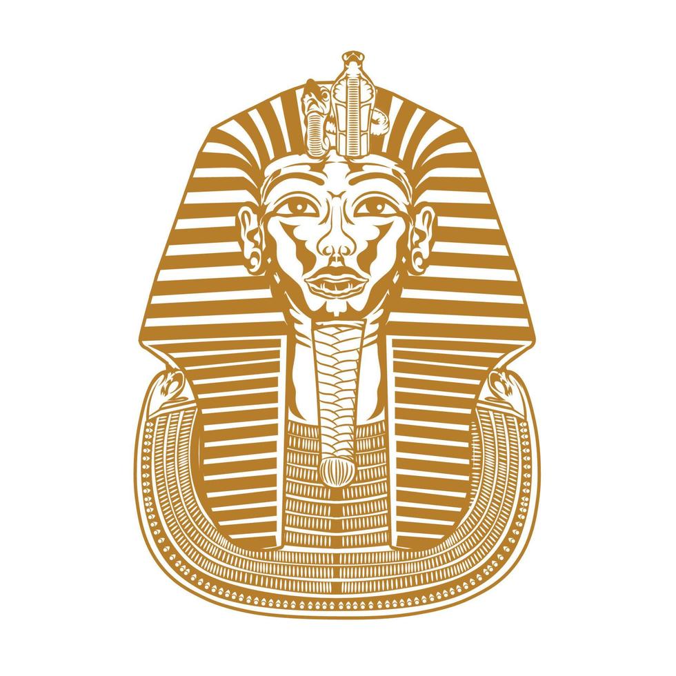 Farao vector illustratie, perfect voor t overhemd ontwerp en oude winkel op te slaan logo ontwerp