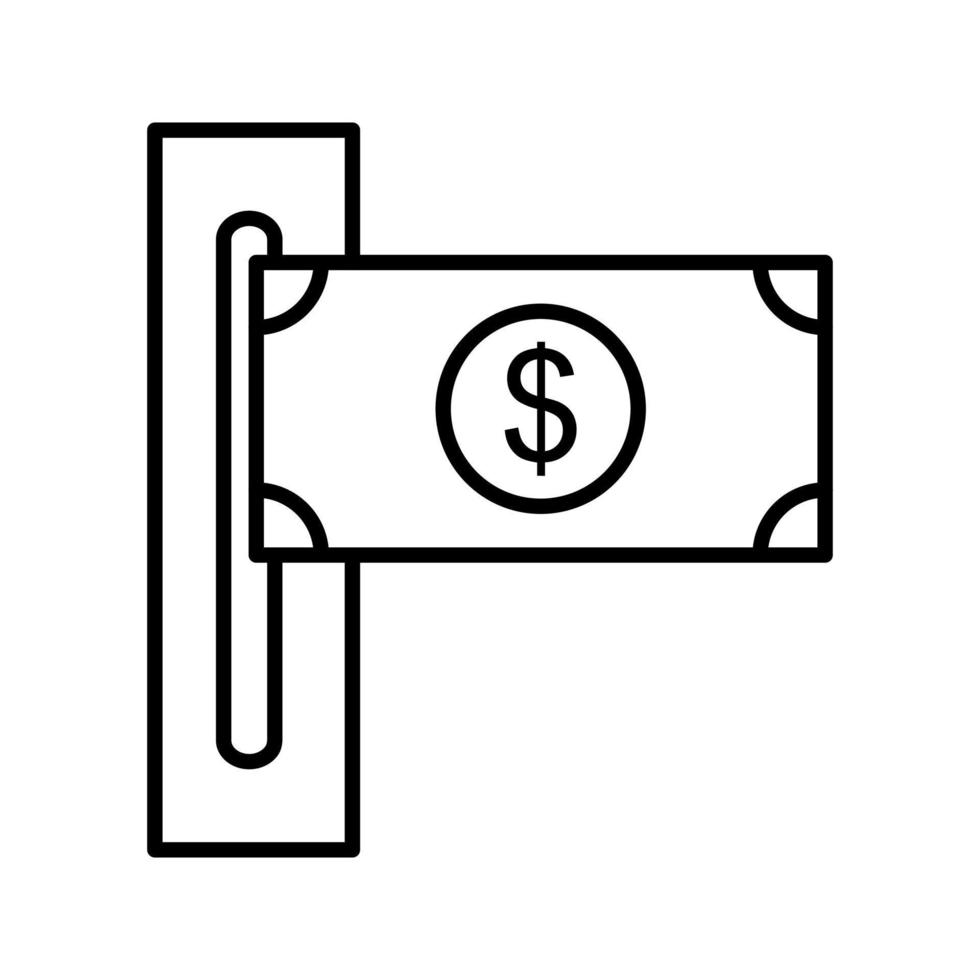 sleuf van rekeningen vector icoon