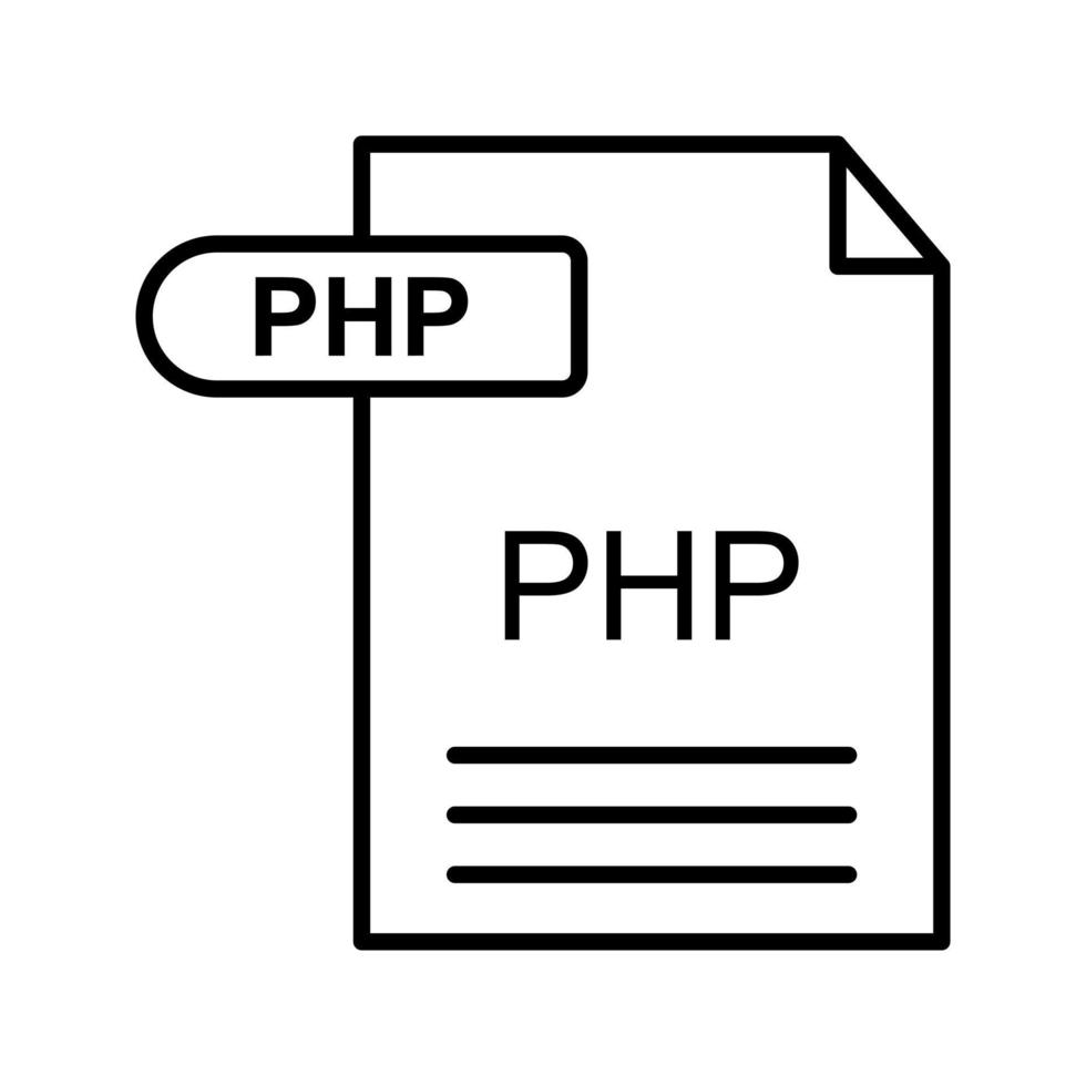 php vector icoon