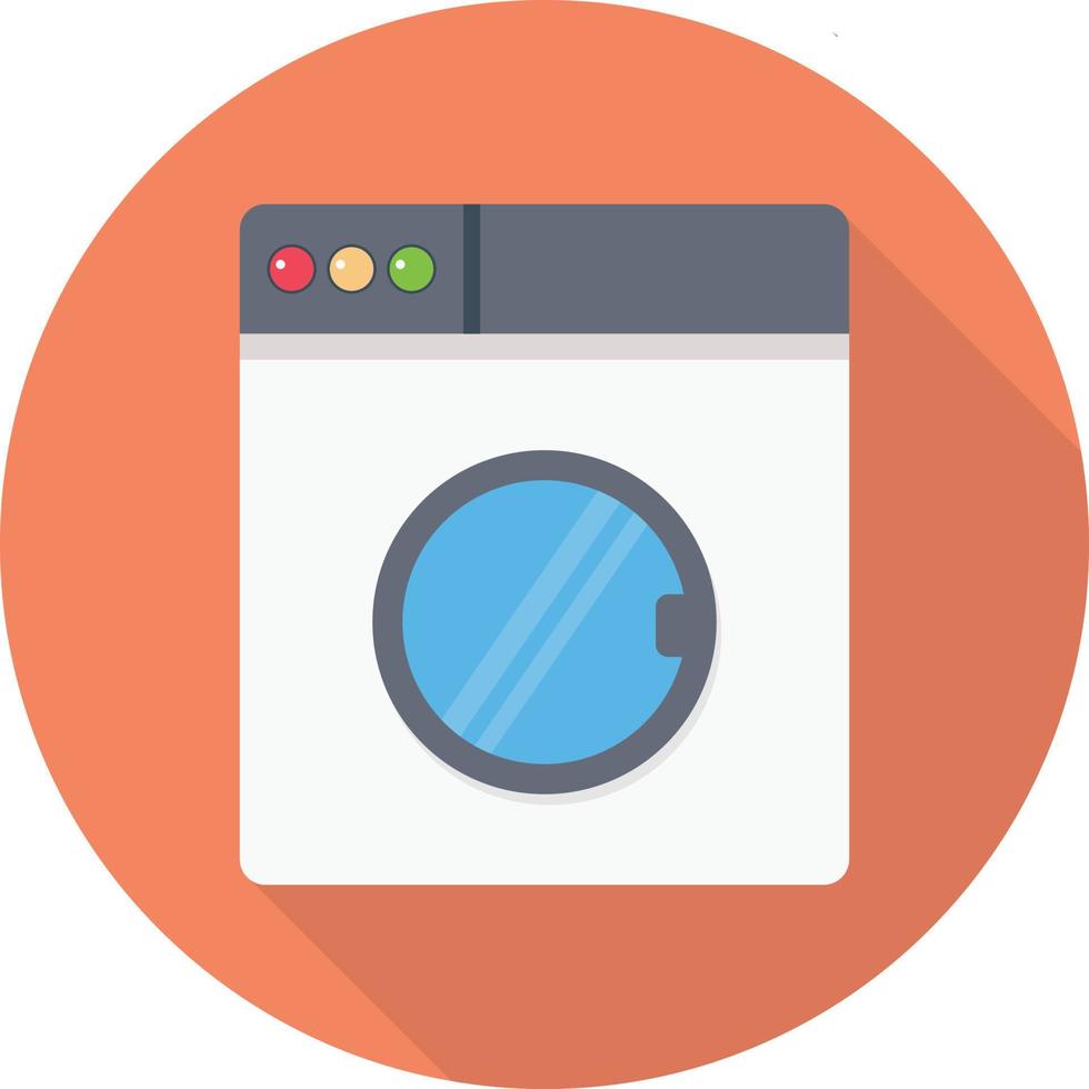 wasmachine vectorillustratie op een background.premium kwaliteit symbolen.vector iconen voor concept en grafisch ontwerp. vector