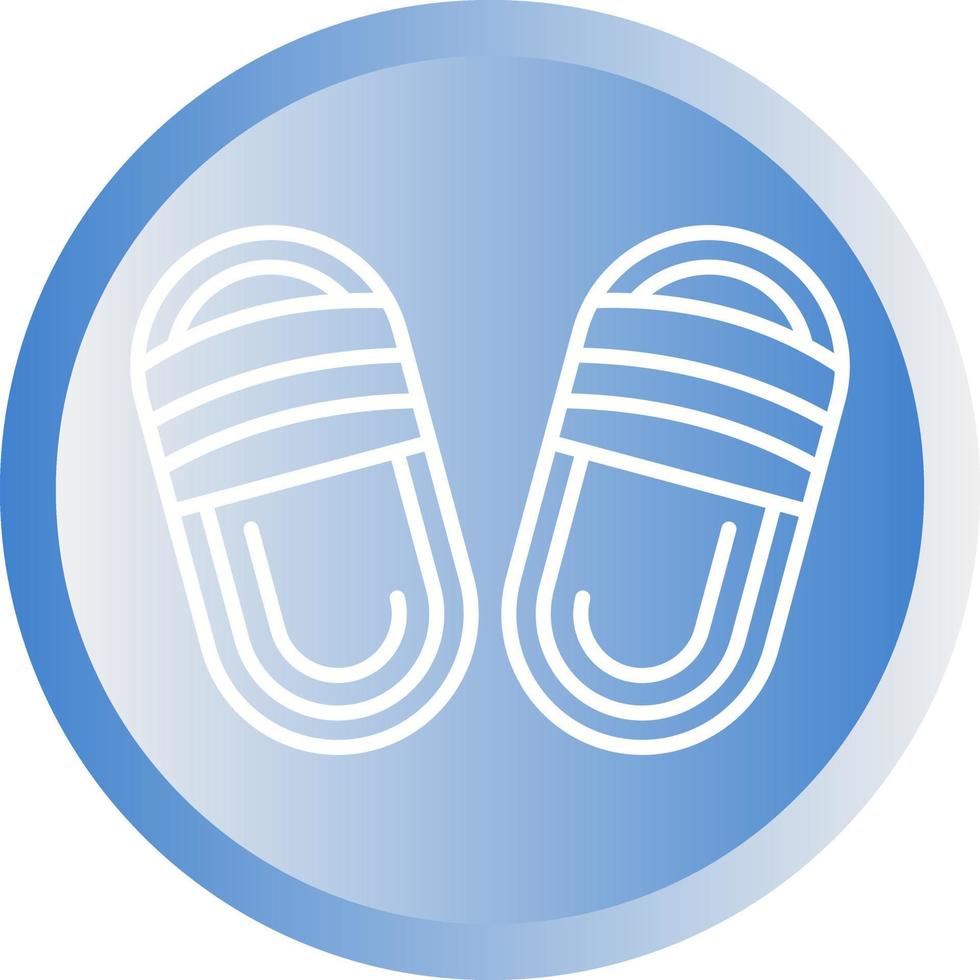 slippers vector icoon