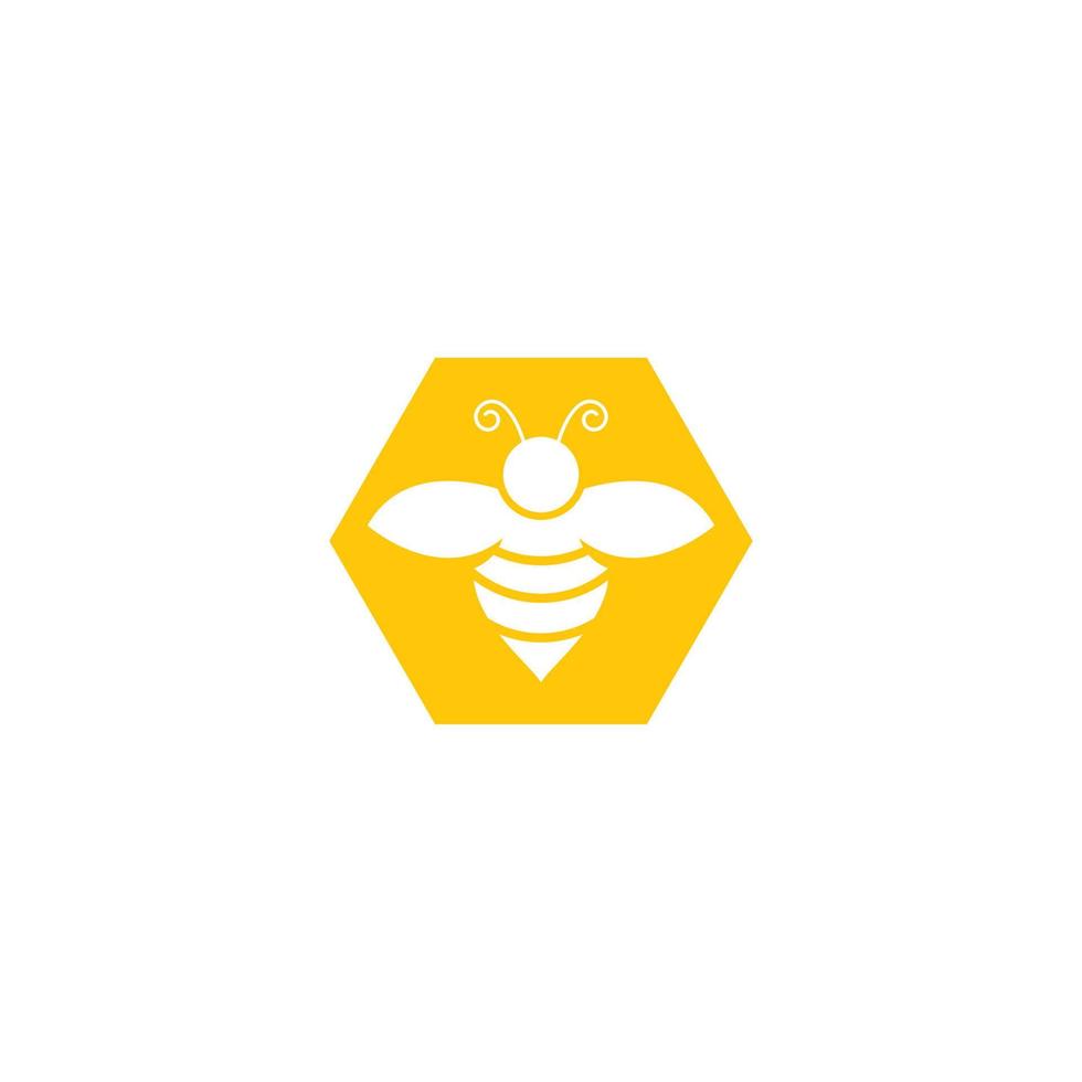 bee logo afbeeldingen vector