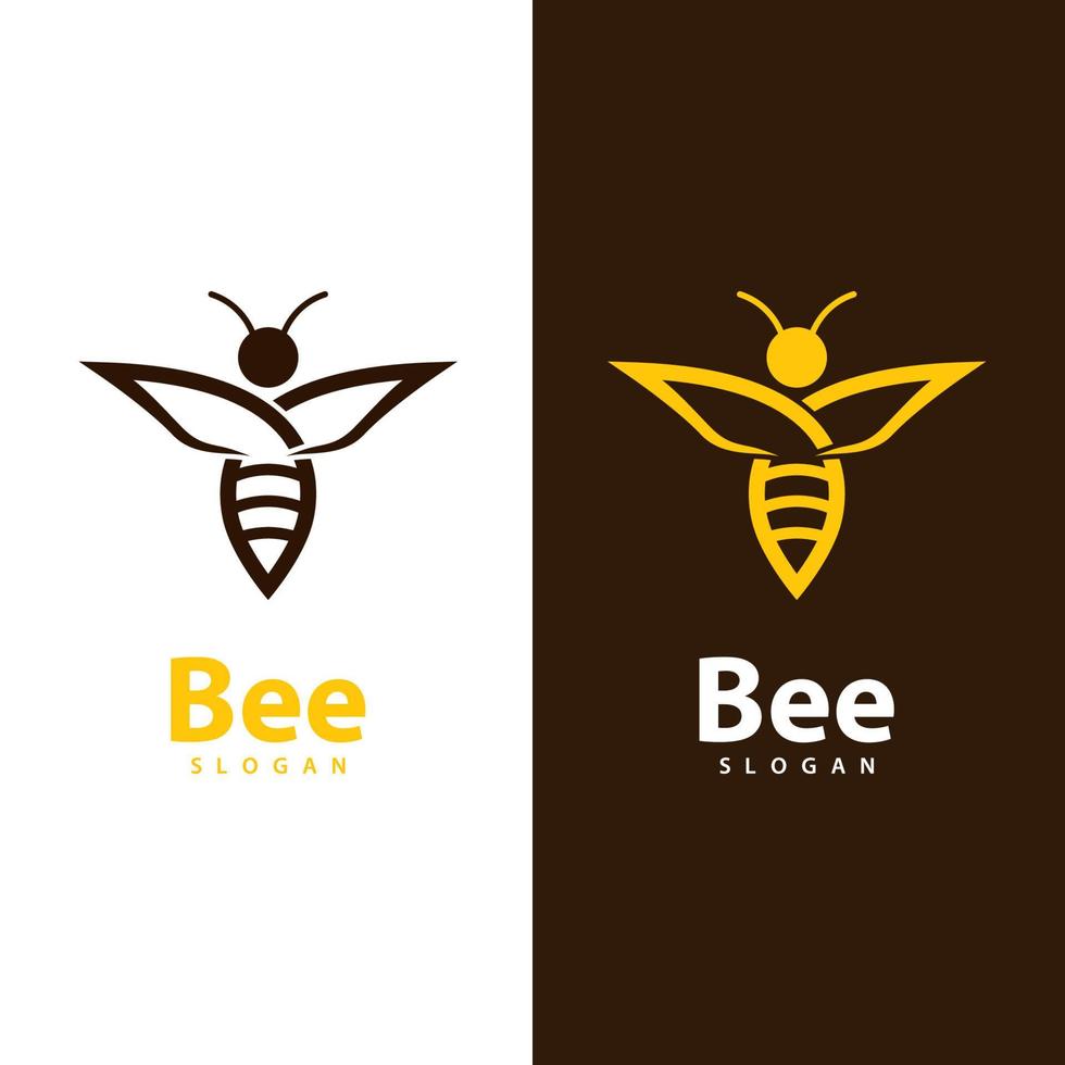 bee logo afbeeldingen vector