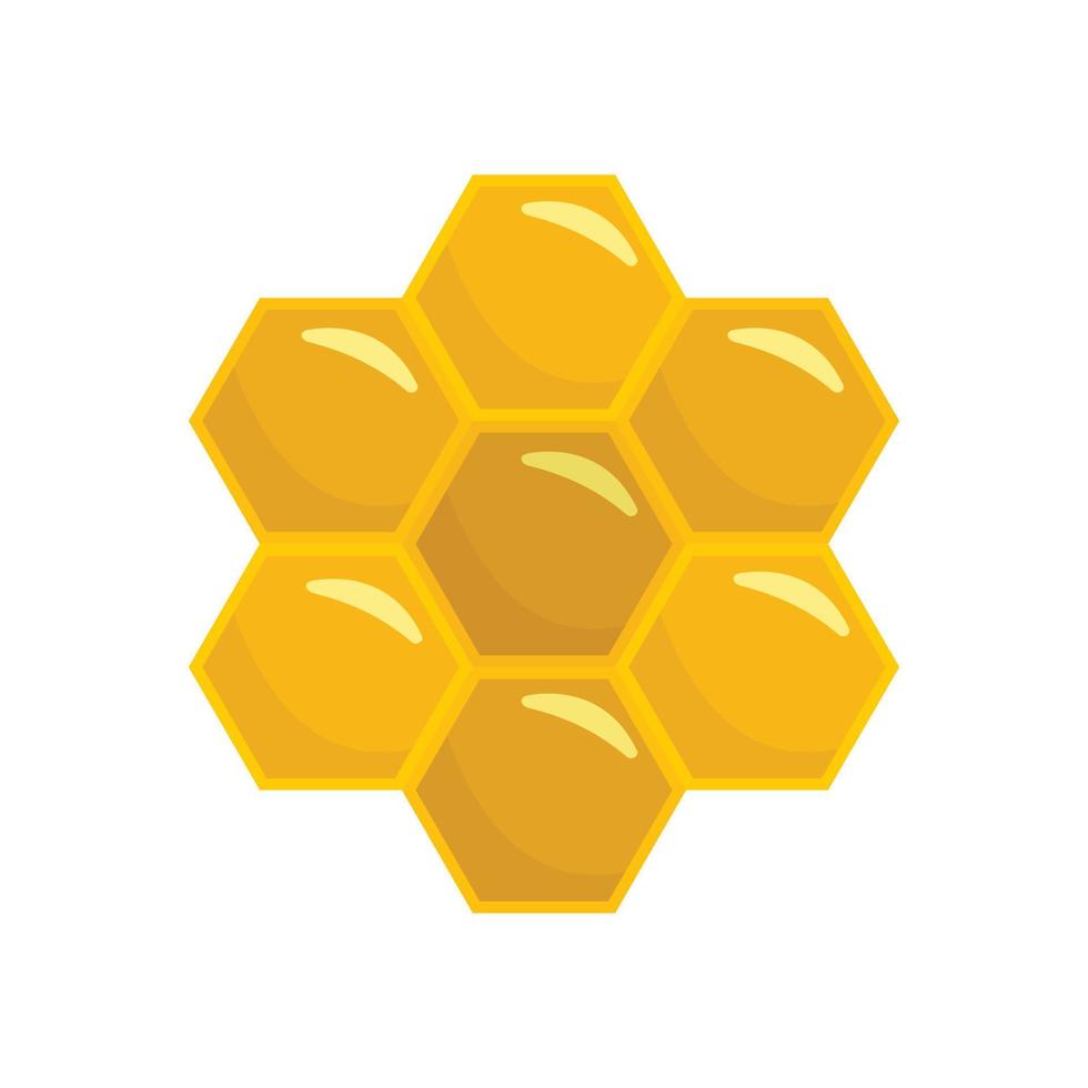honing kam van bij icoon, vlak stijl vector