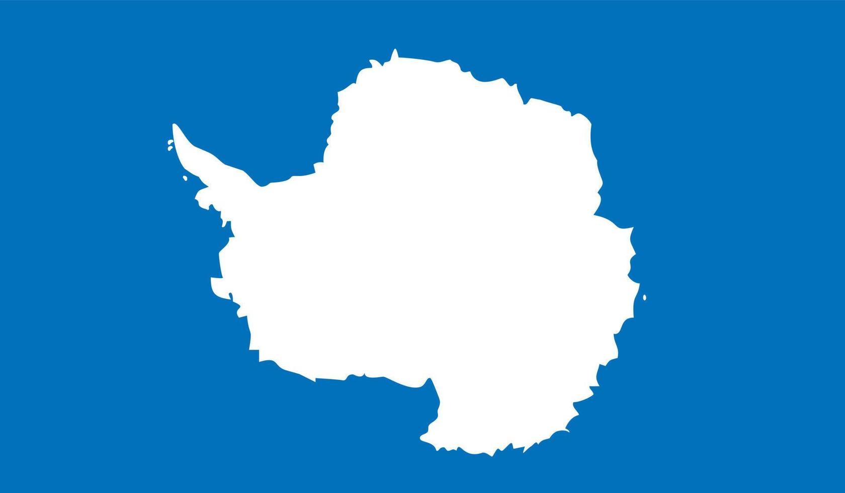 antarctica vlag beeld vector