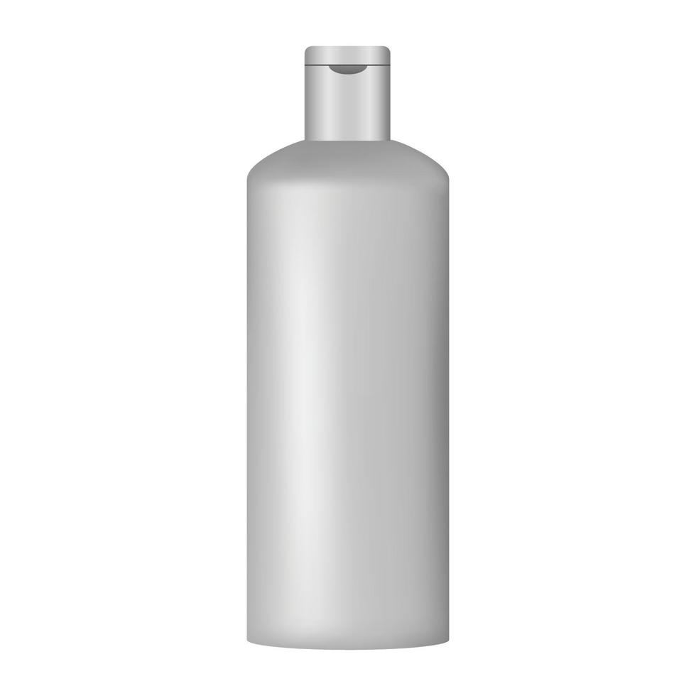 shampoo fles model, realistisch stijl vector