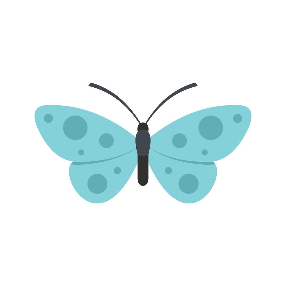 vlinder icoon, vlak stijl. vector