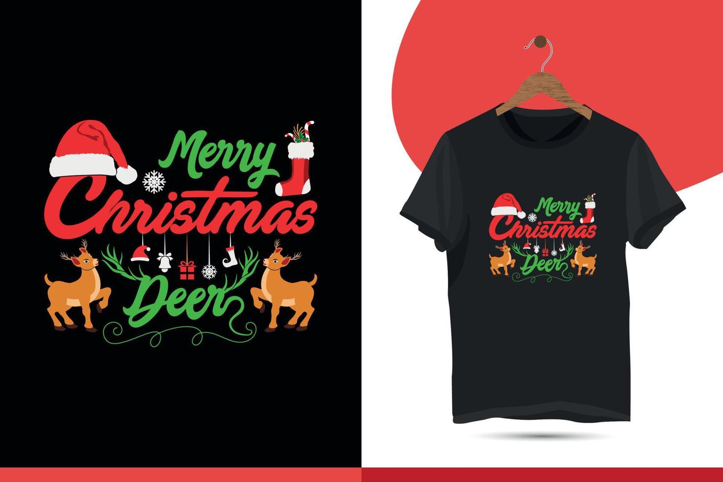 vrolijk Kerstmis grafisch prints set, t-shirt ontwerpen voor lelijk trui Kerstmis feest. vakantie decor met Kerstmis boom, de kerstman, peperkoek teksten, en ornamenten. vector