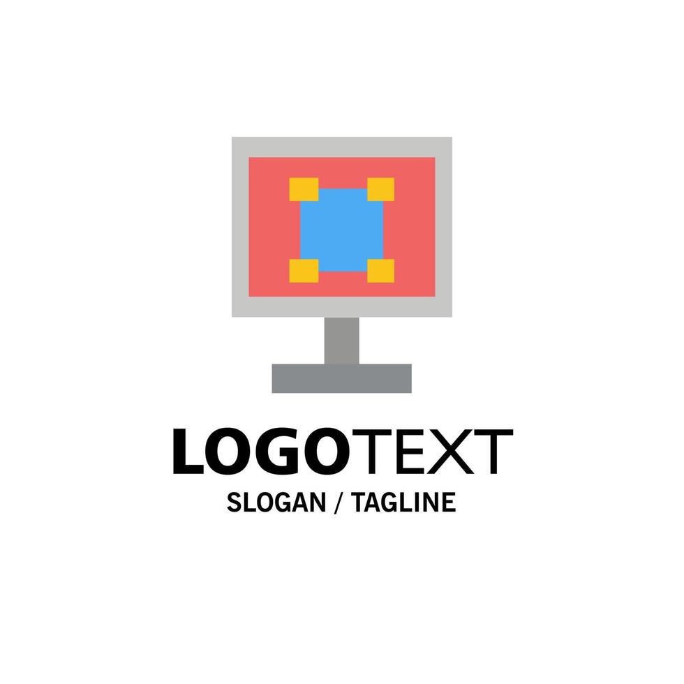 Bijsnijden grafiek ontwerp programma toepassing bedrijf logo sjabloon vlak kleur vector