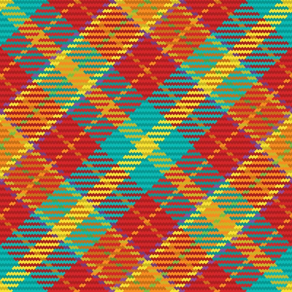 naadloos patroon van Schots Schotse ruit plaid. herhaalbaar achtergrond met controleren kleding stof textuur. vector backdrop gestreept textiel afdrukken.