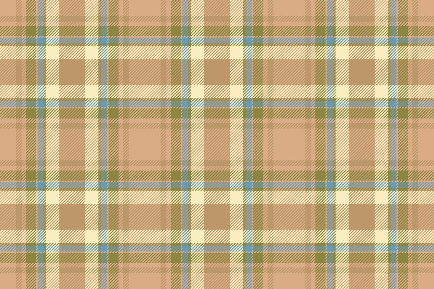 plaid achtergrond, controleren naadloos patroon in beige. vector kleding stof structuur voor textiel afdrukken, omhulsel papier, geschenk kaart of behang.