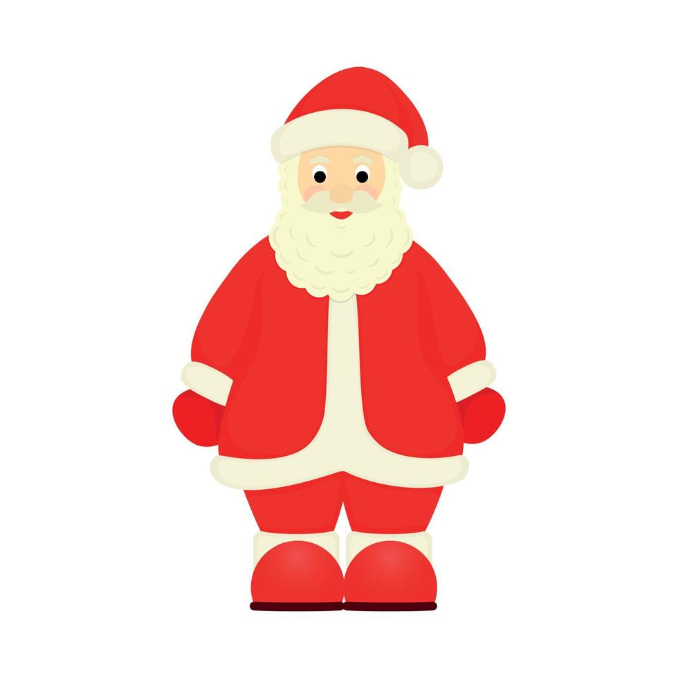 vector illustratie van de kerstman claus. nieuw jaar. Kerstmis