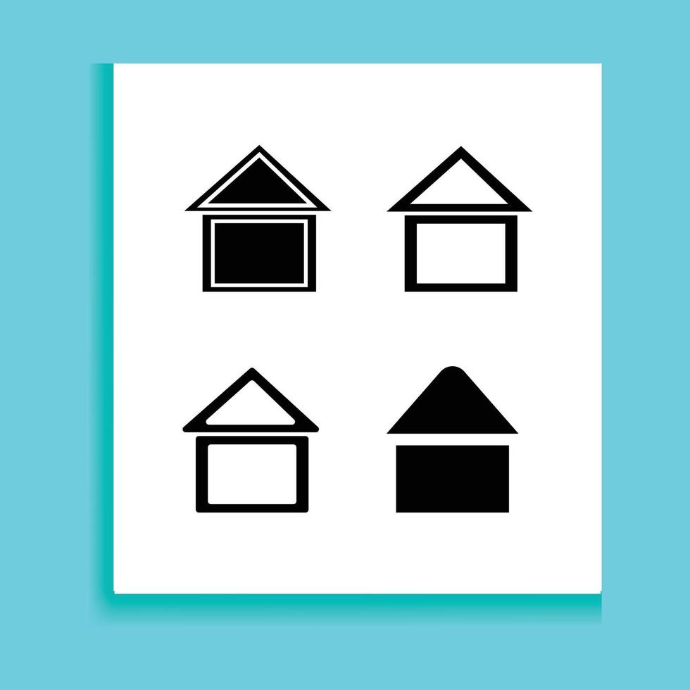 reeks 1 van lijn pictogrammen vertegenwoordigen huis vector illustratie. huis en huis gemakkelijk symbolen