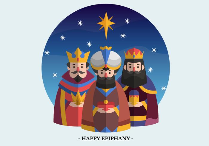 Epiphany Vector Illustratie van het Karakter