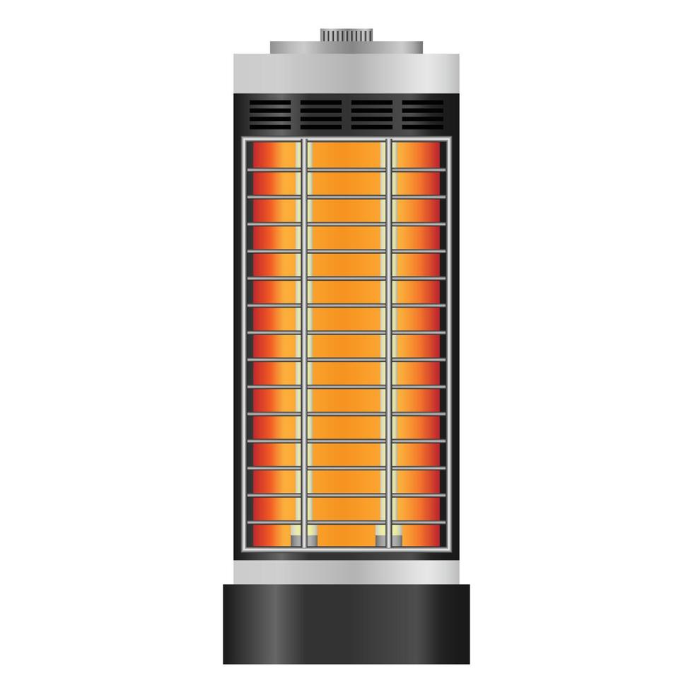 heet boiler model, realistisch stijl vector