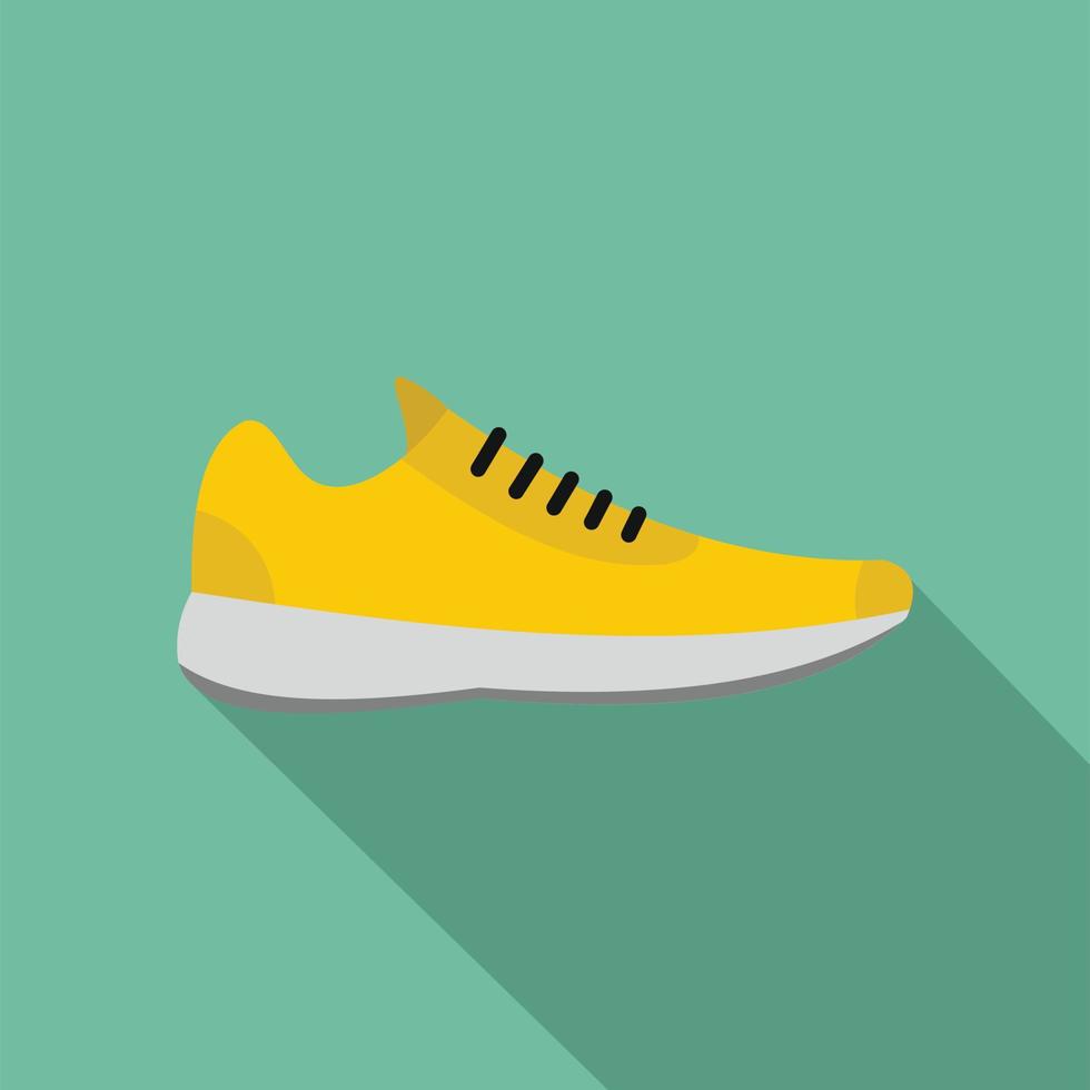 sportschoenen icoon vector vlak