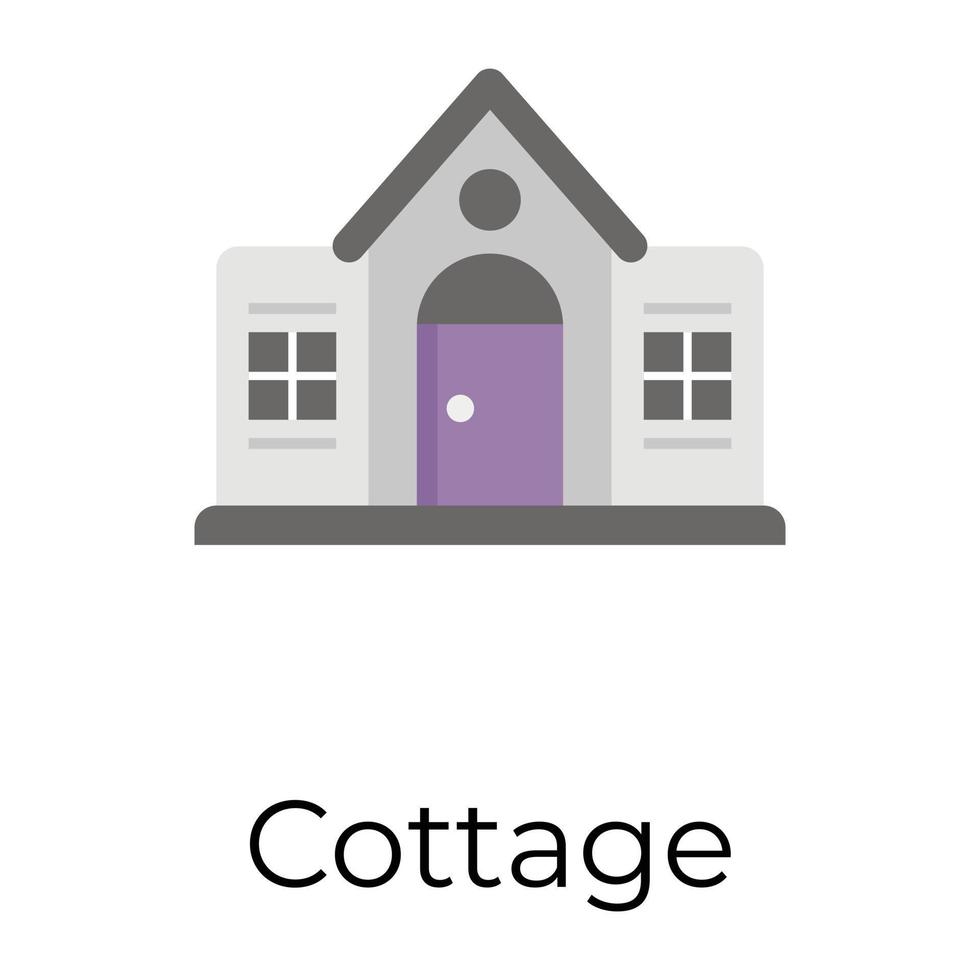 trendy cottage concepten vector