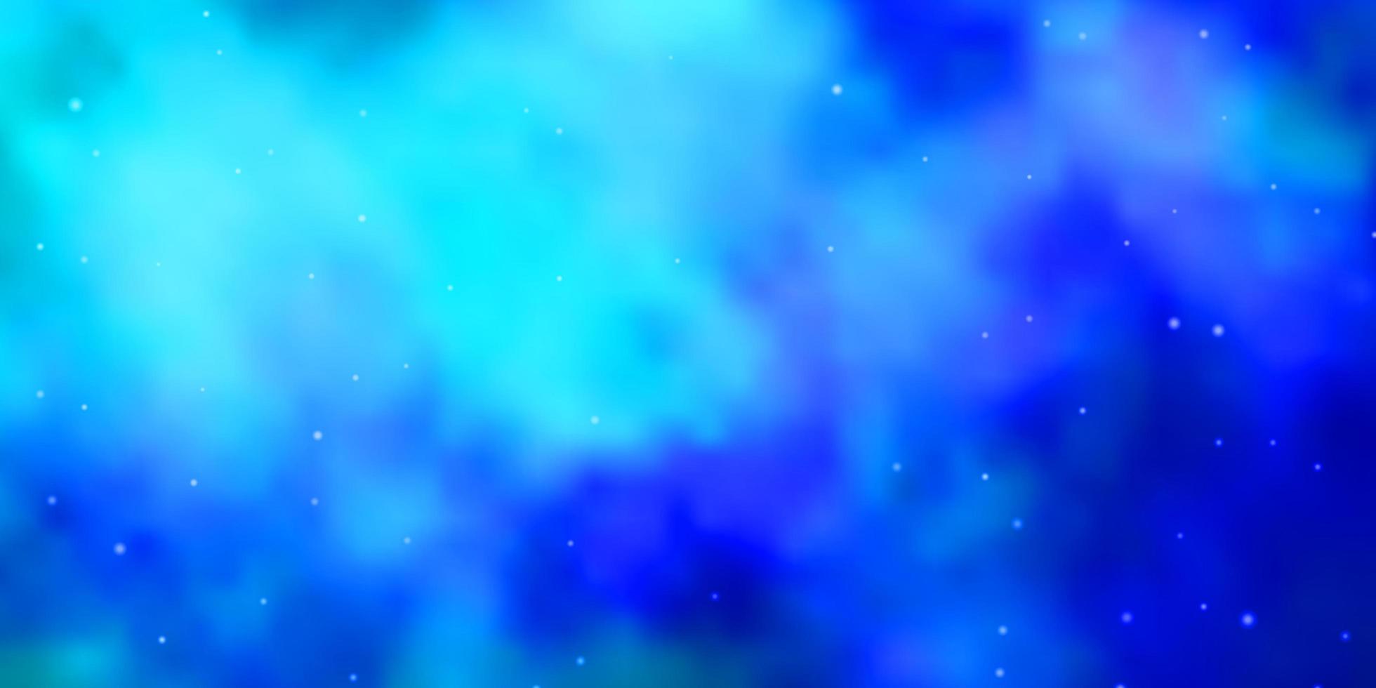 blauwe sjabloon met sterren. vector