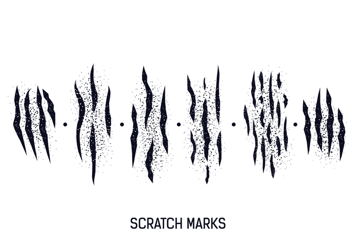 Gratis Scratch Marks Vector