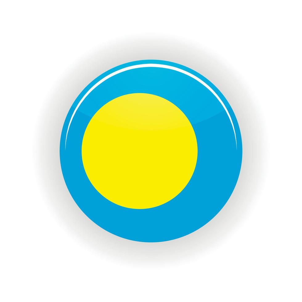 Palau icoon cirkel vector