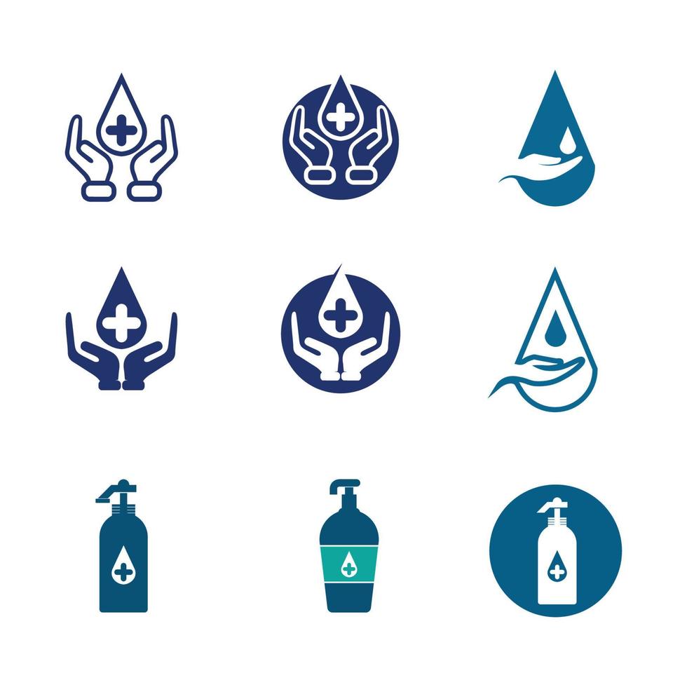 gezondheidsbescherming met schild logo vector ontwerpsjabloon voor medische of verzekeringsmaatschappij-vector