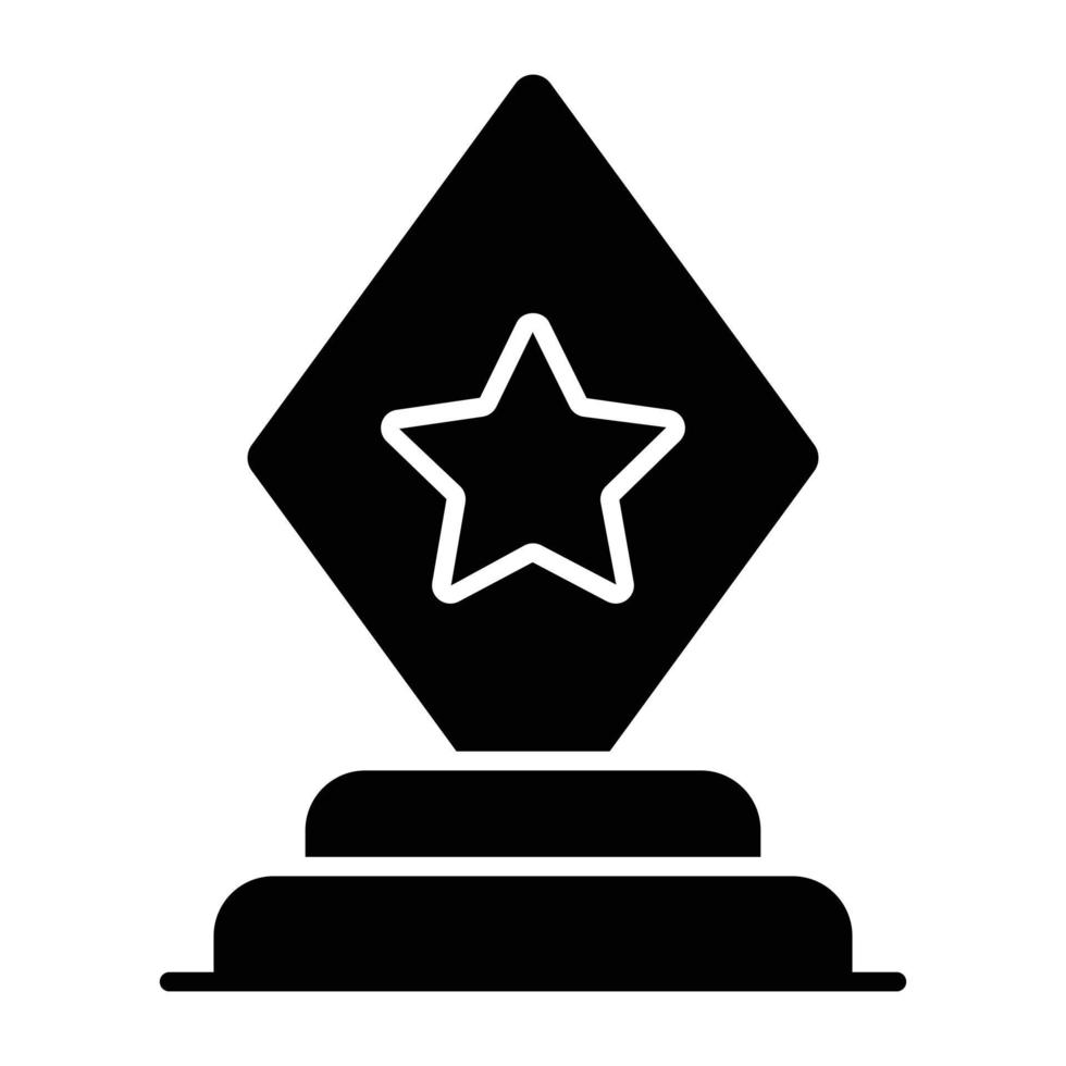 een uniek ontwerp icoon van triomf vector