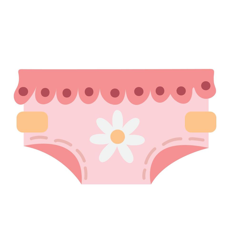 baby roze panty kleren vector