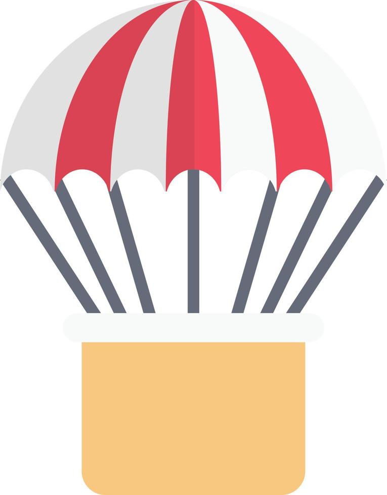 parachute vectorillustratie op een background.premium kwaliteit symbolen.vector iconen voor concept en grafisch ontwerp. vector