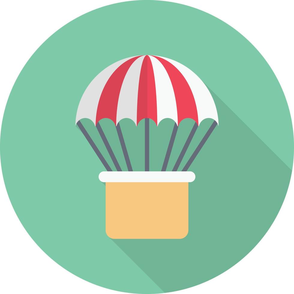 parachute vectorillustratie op een background.premium kwaliteit symbolen.vector iconen voor concept en grafisch ontwerp. vector