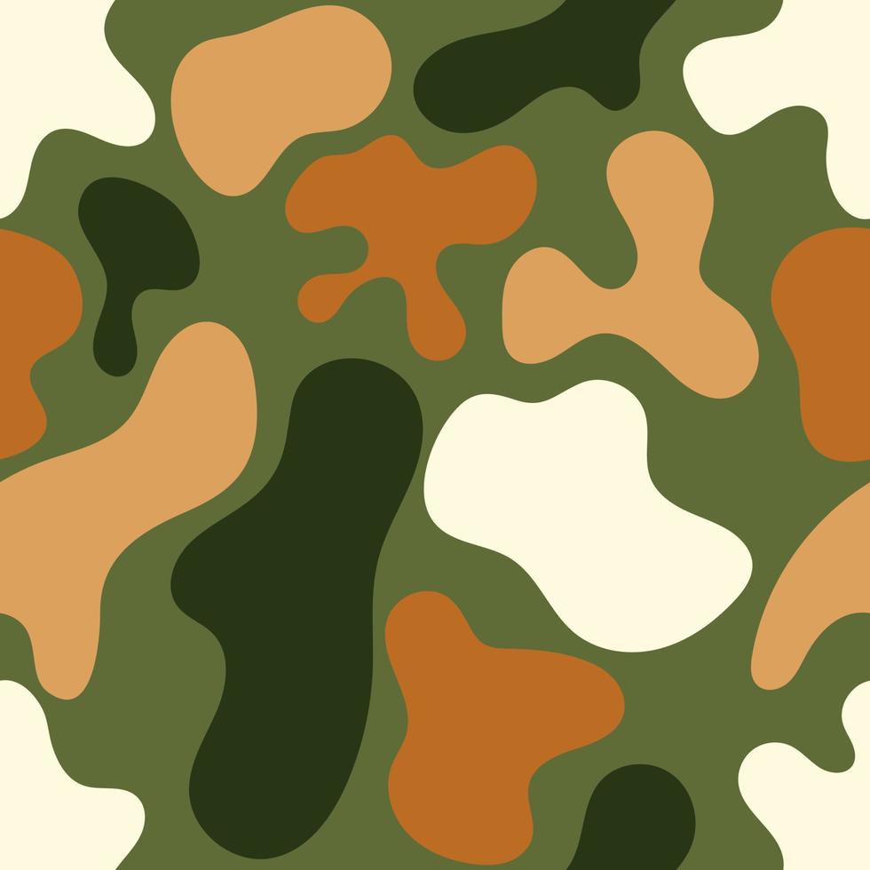 camouflage naadloos patroon vector